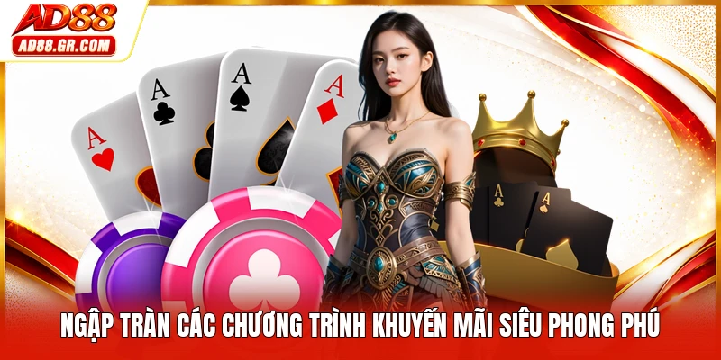 Ngập tràn các chương trình khuyến mãi siêu phong phú